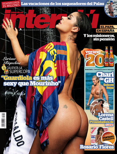 Larissa Riquelme Interviu Barcelona Real Madrid